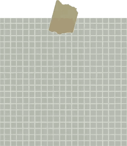 New Post Paper Taped to Wall