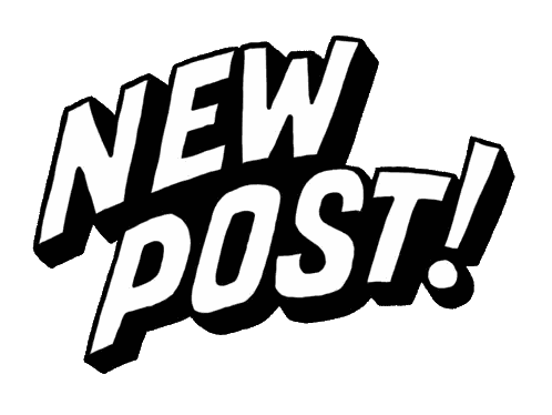 New Post Text Graphic