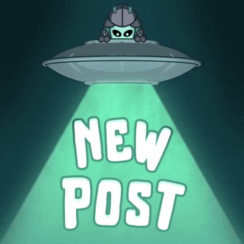 New Post Ufo Alien Green Light GIF