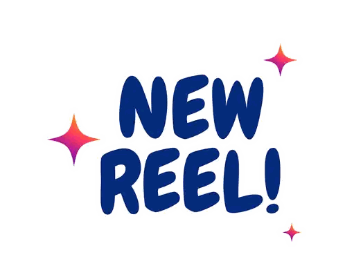 New Reel Sign With Stars