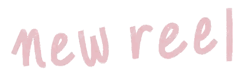New Reel Text in Pink