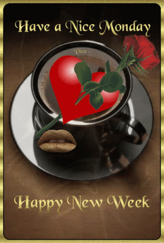 New Week Hearty Coffee GIF