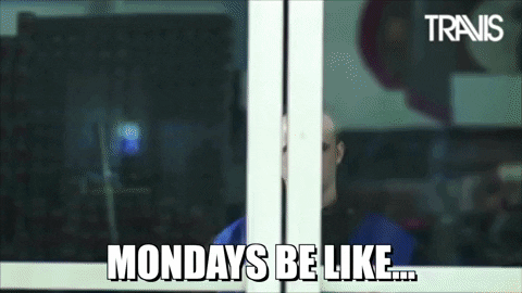 New Week Mondays Be Like GIF