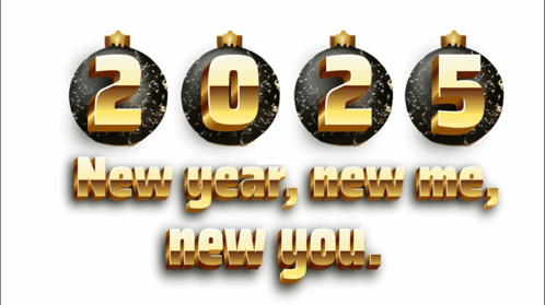 New Year 2025 Greeting Card
