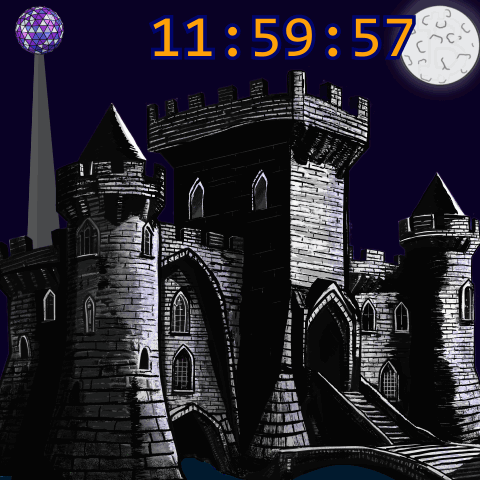 New Year Ball Drop Countdown GIF