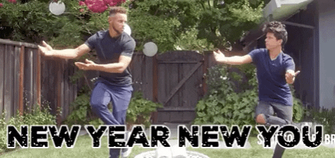 New Year New Me Stephen Curry GIF