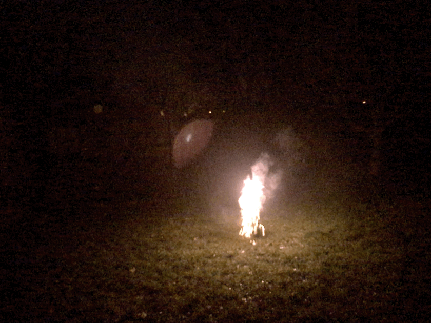 New Year's Eve Exploding Fireworks GIF