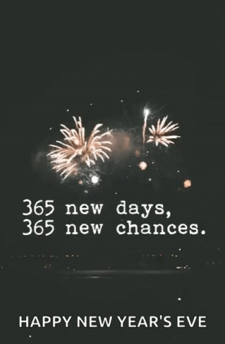 New Year's Eve Greeting Message GIF