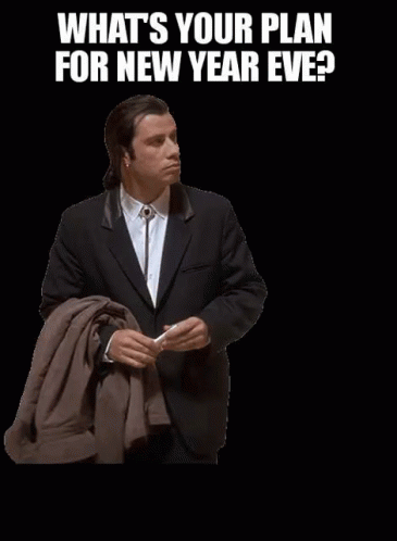 New Year's Eve John Travolta Meme GIF