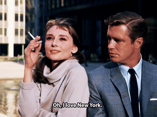 New York Audrey Hepburn GIF