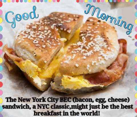 New York City Bacon Egg Cheese Sandwich Classic