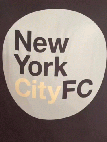 New York City FC Logo on Dark Background