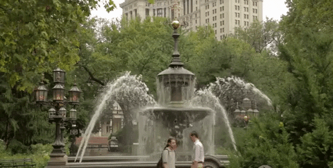 New York City Hall Park GIF