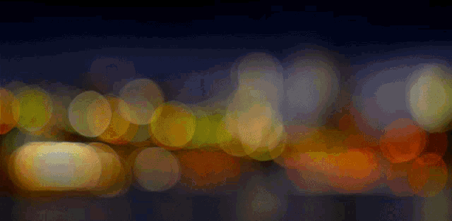 New York City Night Lights GIF