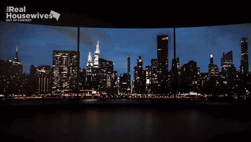New York City Screen With City Background