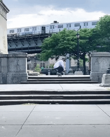 New York City Skateboarding GIF