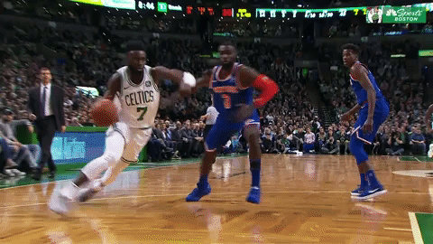 New York Knicks Amazing Slam Dunk GIF
