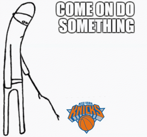 New York Knicks Do Something Meme GIF