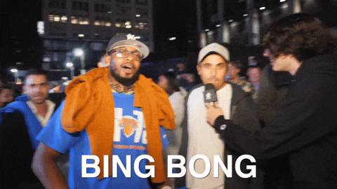 New York Knicks Jalen Brunson Bing Bong GIF