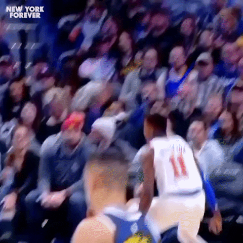 New York Knicks Jalen Brunson Scored GIF