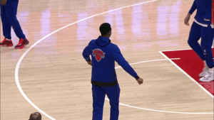 New York Knicks Playful Silly Dance GIF