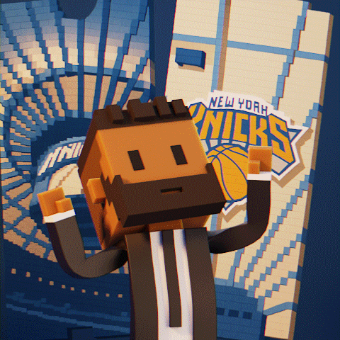 New York Knicks Poster and Cartoon Character