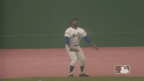 New York Mets Player Amazing Ball Catch GIF