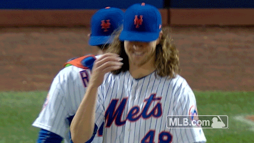 New York Mets Young Jacob Degrom GIF
