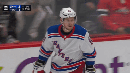 New York Rangers Hockey Player