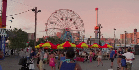New York Wheel Amusement Park GIF