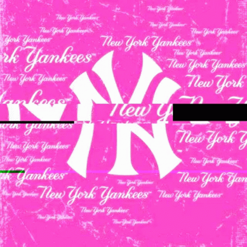 New York Yankees Logo Repeating