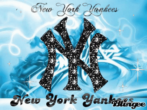 New York Yankees Logo with Sparkles