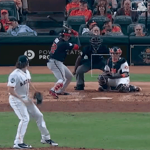 New York Yankees Player Swinging Bat
