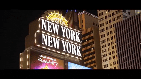 New Yorker Hotel Las Vegas GIF