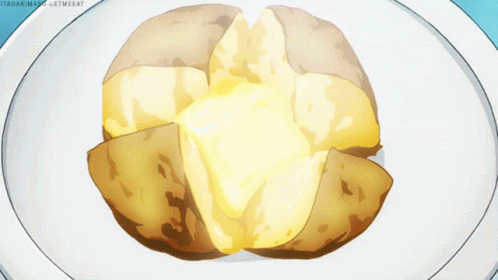 Newly Baked Hot Potato GIF