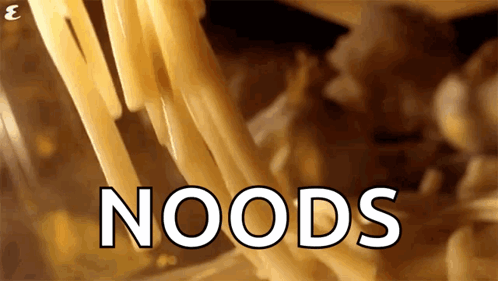 Newly Cooked Noodle GIF
