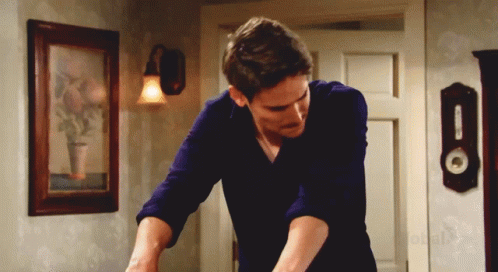 Newman Talking To Woman GIF