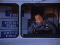 Newman Bus On Fire GIF