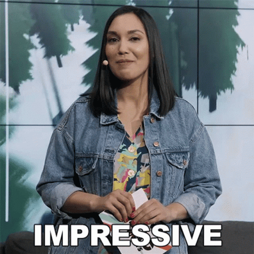 Newscaster Impressive Reporting GIF