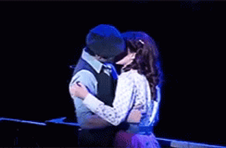 Newsies Jack Kelly Broadway Kiss GIF