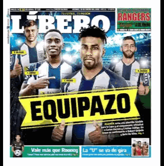 Newspaper Front Page Equipazo