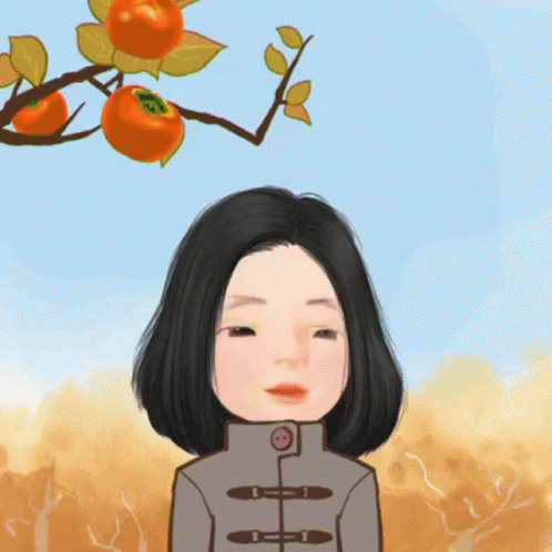 Newtons First Law Cartoon Lady Hit By Apple GIF