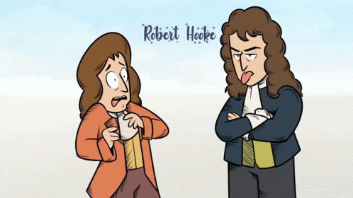 Newtons First Law Isaac Newton Silly Face GIF