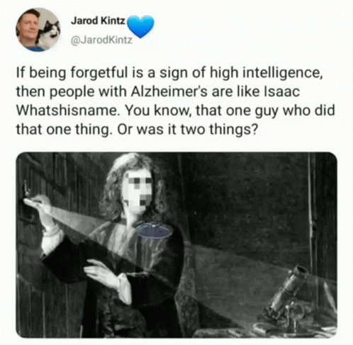 Newtons First Law Isaac Newton Ufo Meme GIF