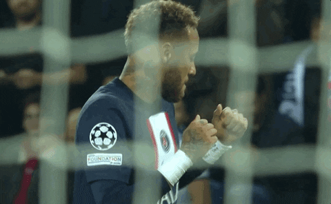 Neymar Freestyle Dance Behind Net GIF