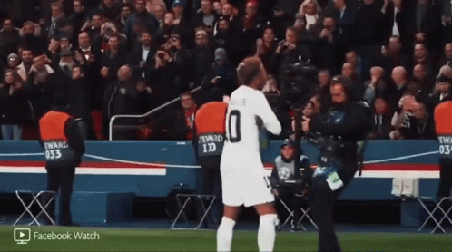 Neymar Grooving Dance Rallying Crowd GIF