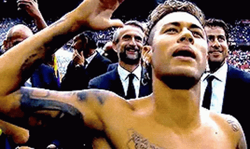 Neymar Jr. Football Looking Far GIF