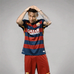 Neymar Jr. Wink Thumbs Up GIF