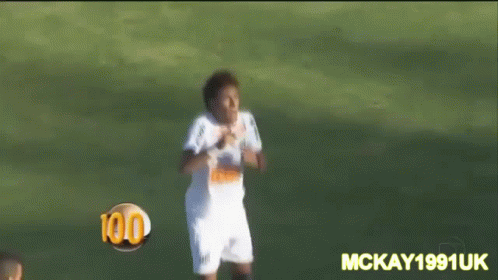 Neymar Point Slide Dance Steps GIF