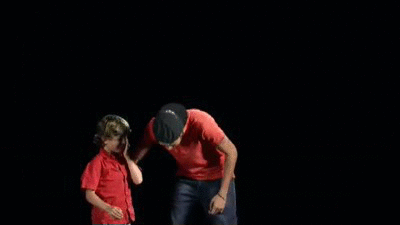 Neymar Surprising Kid GIF